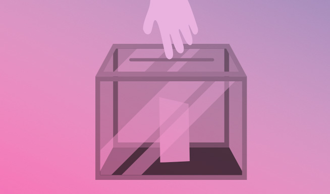 Empty Ballot Boxes in the City Suburbs