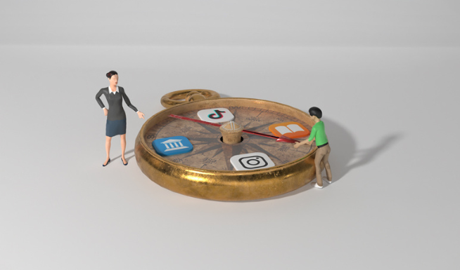 Teacher influence on school students’ digital media consumption